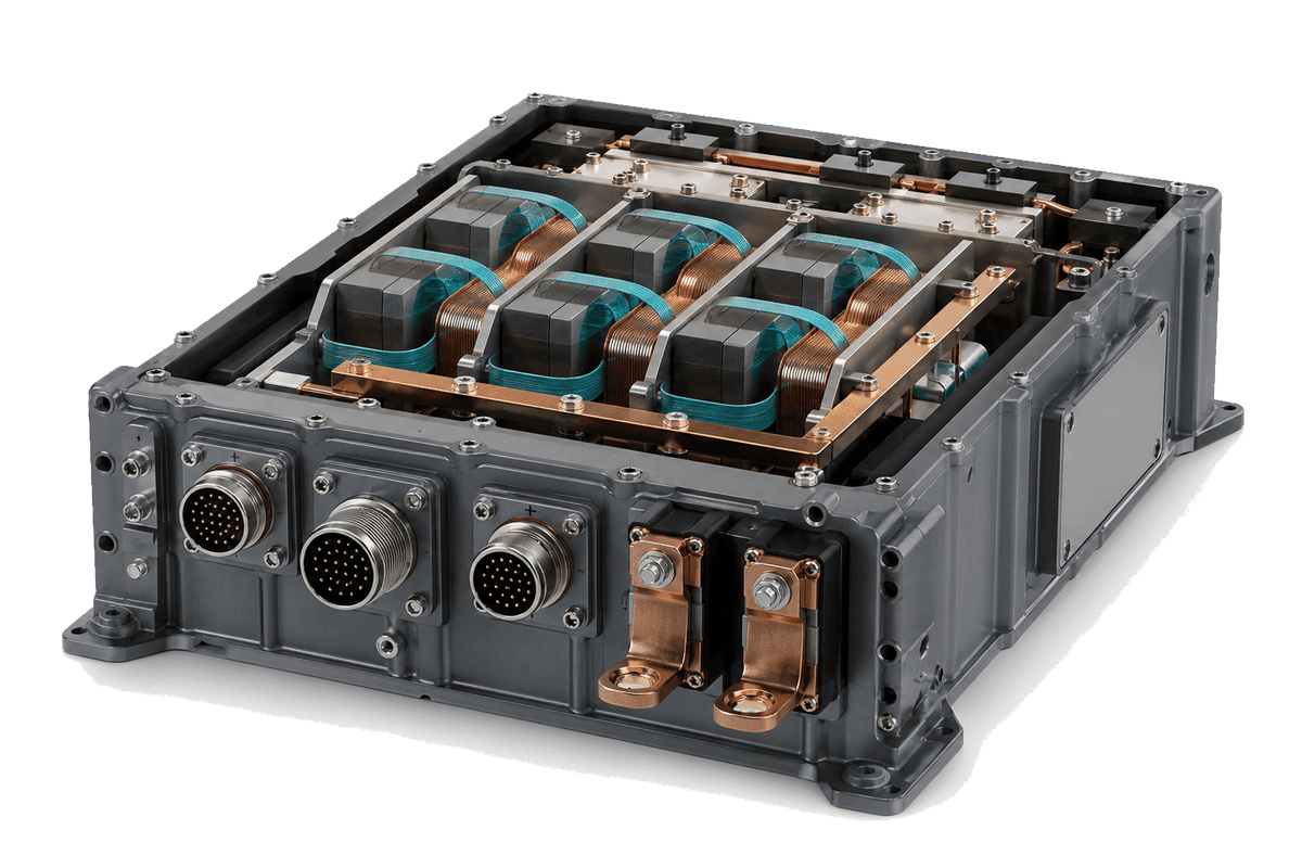 Ruggedised defence magnetic power module with mil-spec connectors, laminated cores and teal flux-control paths